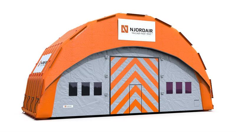 Fast tent shop